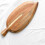 leaf shape bread plate wood platter fruit vegetable tray tableware a 2