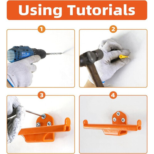 Backpack Leaf Blower Hanger Backpack Sprayer Wall Mount Heary Duty Chainsaw Wall Mount Garage Organization Storage 2