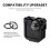 For  Max Housing Shell Aluminum Alloy Vlogging Kit Camera Rabbit Cage with Lens Caps 3