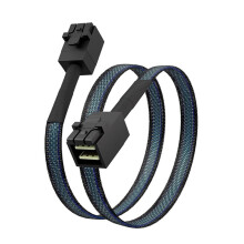 12Gbps SAS 3.0 Internal SAS HD Cable SFF-8643 to SFF-8643 for Server Storage PCI Express Controller NVMe 1M