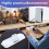 Mechanical Handle Charging Dock with RGB Lighting Effects Charges Automatically When Placed Down for MOBAPAD White 6