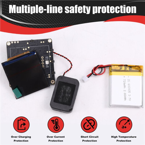 ESP32-S3 AI Voice WiFi Development Board Kit with TFT Display  Dialogue Module for Xiaozhi AI Robot with Battery 1