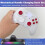 Mechanical Handle Charging Dock with RGB Lighting Effects Charges Automatically When Placed Down for MOBAPAD Black 2