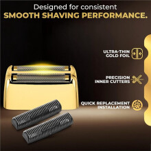 Shaver Replacement Foil for FXFS2G/FXFS2, Shaver Foil Replacement for Superior Shaving A