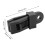10 pezzi clip per telo 83x30x30 mm plastica nera 2