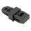 10 pezzi clip per telo 83x30x30 mm plastica nera 13