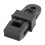 10 pezzi clip per telo 83x30x30 mm plastica nera 12