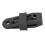 10 pezzi clip per telo 83x30x30 mm plastica nera 15