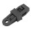 10 pezzi clip per telo 83x30x30 mm plastica nera 8