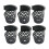 6 Pcs Pool Table Pockets Billiard Pockets Set Black Billiards Net Bag Entertainment Web Pockets Snooker Baskets 3