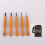 5 Pcs Carving Tools Set - Flat Linoleum & Wood Carving Knifes Chisel V Shaped Tools for Linocut Printmaking 3