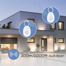2.4GHz Wireless Baby Walkie-Talkie Small Portable Babyphone Monitor Two-Way Audio Function Intercom Rechargeable Battery