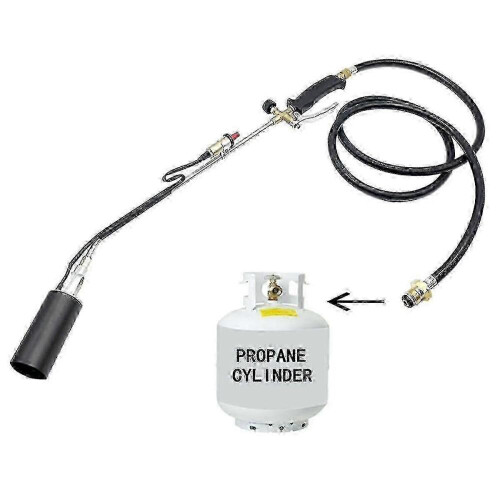 Propane torch for weed killer and roofing applications Edition 0905 1