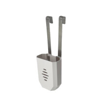 2Pcs Toilet Tank Cleaning Tablet Holder,Metal Toilet Tank Tablet Bracket, Hanging Toilets Bowl Cleaner Carrier