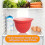 Silicone Bowl Liners for 5 Qt  Mixers, 3 Liners with Lids 2