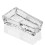 （Clear)Glass Single Slot Cigar Ashtray Smoking Set 3