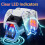 For PS5 Controller Fast Charger Dual-Slot Charging Dock with LED Display Handle Charging Dock 7