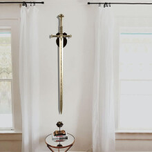 Martial Arts Sword Rack Samurai Martial Arts Weapon Rack Living Room Collection Competition Sword Rack Black