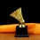 Gold Badminton Trophy Cup - Party Decor Gift 1