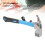 Multifunctional Claw Hammer with Rubber Grip, Blue, 25cm 7
