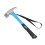 Multifunctional ABS Rubber Claw Hammer with Curved Hook, Blue 9