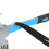Multifunctional ABS Rubber Claw Hammer with Curved Hook, Blue 12