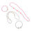2Sets Kinder -Schmuckset ABS Halskette Und Armband Für 2