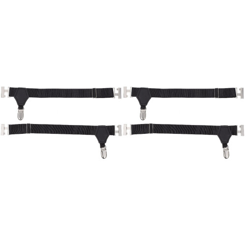 2Stk Stilvolles Nylon Beinband Elastisch Für Frauen 1