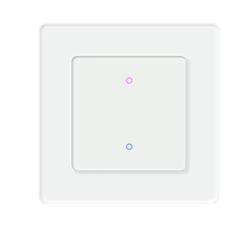 Tuya WiFi  Light  App Remote Control with for Alexa  Home Route 2 Gang