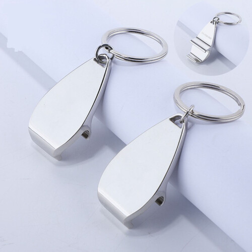 Mini Beer Bottle Opener Keychain - Portable Party Tool