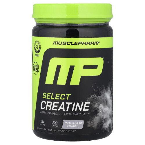 Creatina, 0.66 lbs (300 g), Sin sabor 1