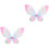 2Stk Schmetterlingsflügel Nylon Für Party 5