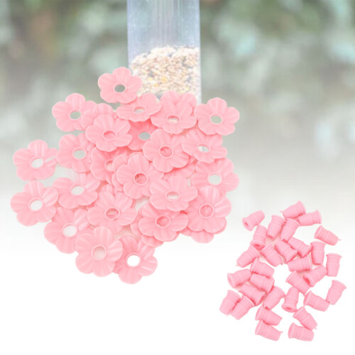 Plastic Hummingbird Feeder Flowers (30)
