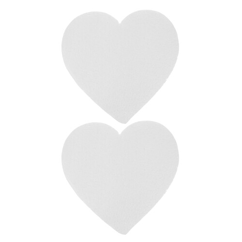 4Pièces Maquette Gâteau Coeur En Mousse Pour Déco 2