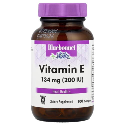 Bluebonnet Nutrition, Vitamiini E 100 Softgeli 1