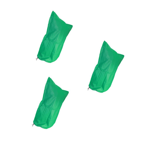 3Stk Grüne Baumschutzabdeckung Vliesstoff Mit Kordel, 1