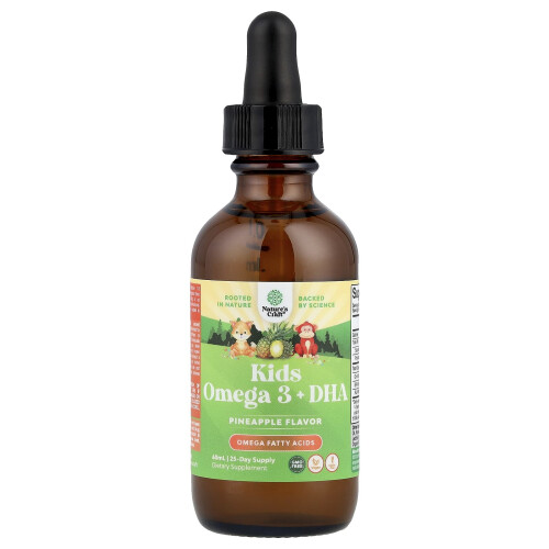 Nature's Craft, Kids Ωμέγα 3 + DHA, Πορτοκάλι, 2 fl oz (60 ml) 2