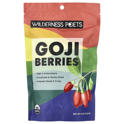 Wilderness Poets, Οργανική Goji Μπερί, 8 oz (226 g) 1