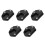 5Pièces Aluminium Noir Pour Sol Mou Z1000 4