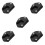 5Pièces Aluminium Noir Pour Sol Mou Z1000 6