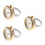3Pièces Anneaux Mini Dorées Quartz Étanches Pour Étudiantes 9