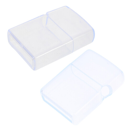10Pièces Étui Transparent En Tpu Pour Briquet Résistant Compact 1
