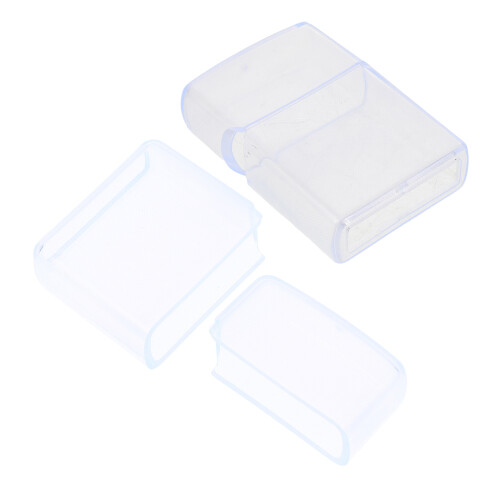 10Pièces Étui Transparent En Tpu Pour Briquet Résistant Compact 2