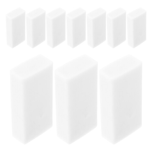 100Pièces Blanche PVC Rectangulaire Pour Étudiants Artistes 2