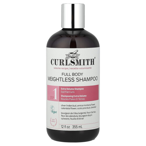 Curlsmith, Limpeza Corporal sem Peso, Cabelos Planos, 12 fl oz (355 ml) 1