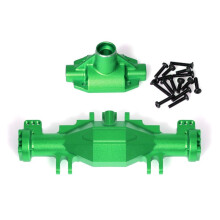 RC Car Upgrade Quick Release Front Rear Axle Bridge Shell Kit for LOSI 1/18 LMT 4X4 Brushed Truck Green