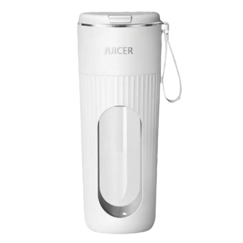 Juicer Cup Wireless Charging Small Portable Juicer Cup Multifunctional Household Fully Automatic Fruit Blender White