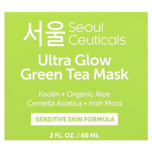 SeoulCeuticals, Masca de Beauty de Te verde, 2 fl oz (60 ml) 1