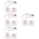 Portable Self-Adhesive Target Board Repair Pasters in White 9