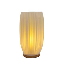 Bedside Lamps for Nightstand Lamp Vintage Striped Small Night Light Lamp for Study & Decoration,Breeze D